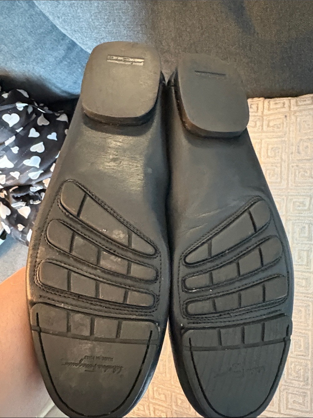 Salvatore Ferragamo Black Leather Gancini Bit Loafers - Picture 3 of 14